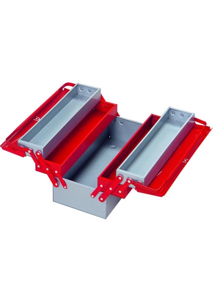 Izeltas Metal Takım Çantası 5 Gozlu Uzun 52 Cm