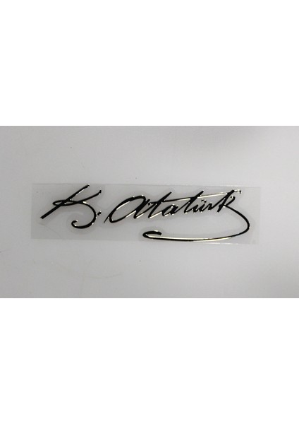 Metalize Sticker (İmza) / YACI125