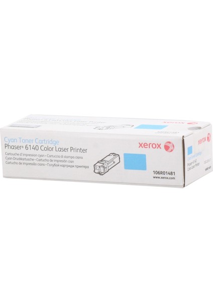 Phaser 6140 Cyan Toner Kartuşu