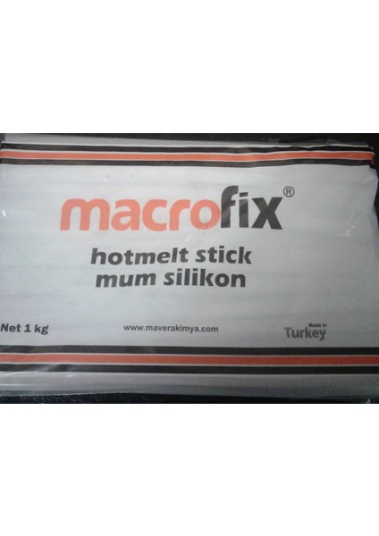 Enzelo Sıcak Silikon Mum Macrofix 1 Kg