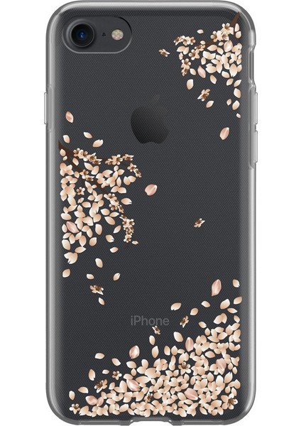 Apple iPhone SE (2022 / 2020) / iPhone 8 / iPhone 7 Kılıf Liquid Crystal Shine Blossom - 042CS21220