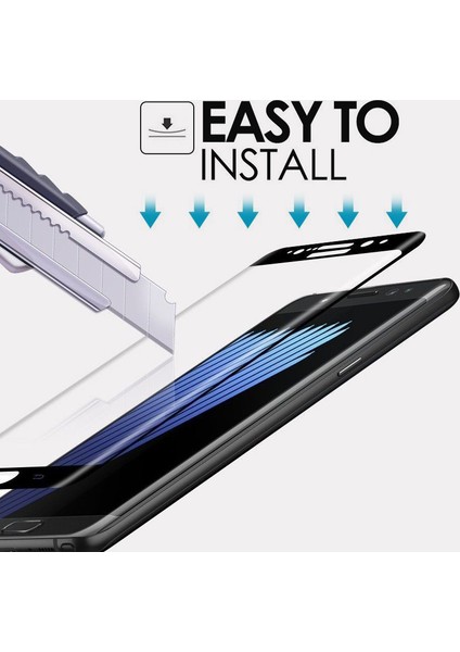 Samsung Galaxy A3 2016 3D Kavisli Temperli Cam Ekran koruyucu Film fırsatları