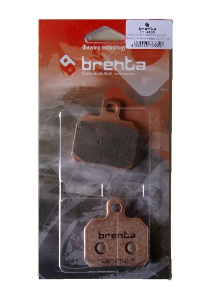 Piaggio BEVERLY 500 Disk Sinter Metal Fren Balata Ön Arka (2003)