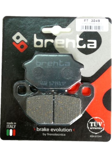 Kymco PEOPLE S 50 Disk Fren Balata Ön (2005-2006)