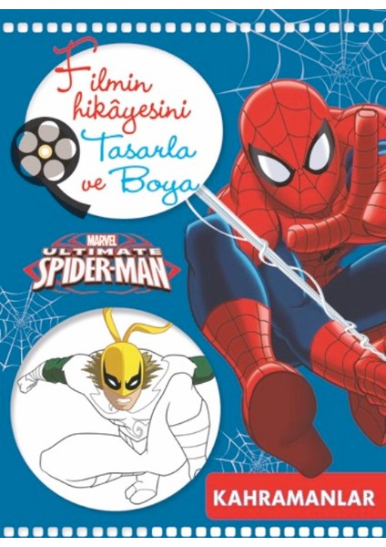 Marvel Ultimate Spider-Man Filmin Hikayesini Tasarla Ve Boya