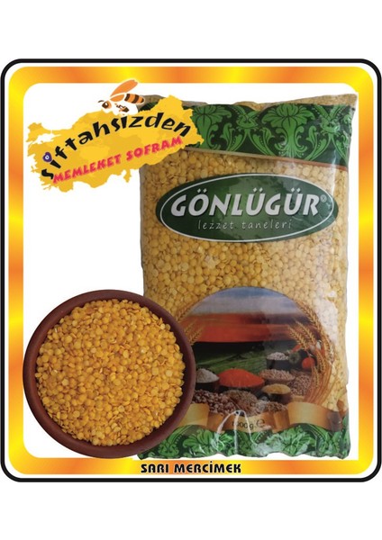 Sarı Mercimek - 1 Kg.