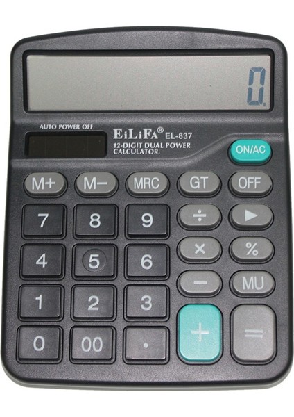 EL-837 – 12 Hane Masaüstü Hesap Makinesi