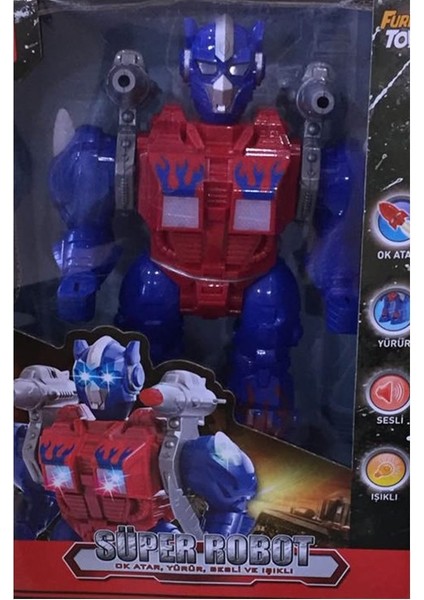 Ok Atan Sesli Robot 36+