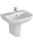 S20 Lavabo 55 Cm Orta Armatür Delikli Su Taşma Delikli 5502L003-0001 1
