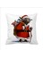 Master Yoda Santa Claus Star Wars Saten Yastık 1
