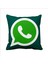 Whatsapp Sosyal Medya Saten Yastık 1