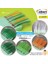10x30 Organze Düğümsüz Kıyı Çaparisi 2li Paket Açık Yeşil - 11 No Siyah İğne 1