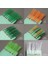 10x30 Organze Düğümsüz Kıyı Çaparisi 2li Paket Açık Yeşil - 11 No Siyah İğne 3