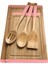 N2326 Sweet Bambu Pembe Mutfak Set 1