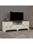 Gazel Kapaklı Tv Ünitesi 140 Cm, Koyu Meşe& Beyaz 1