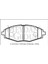 Daewoo Lanos- Sd/Hb- 97/00 Ön Fren Balatası (Disk) (127X47,6X16) (Daiwa) 1