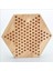 Ahşap Hexagon Çin Daması ve Solo Test Chinese Checkers Game 5