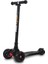 218 Işıklı Geniş 3 Teker Scooter Siyah 1