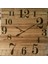 Ahşap Kare Duvar Saati 1