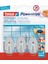Tchibo tesa Powerstrips® Küçük Oval Çıkarılabilir Krom 3'lü Askı 1