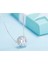 Swarovski® Taşlı Gümüş Kolye (Altın Kaplama) N0455 1
