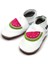 Hakiki Deriden Patik Watermelon White 1