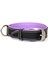Leather Collar Terranova Flat 40Cm X 20Mm Sıyah/Mor 2