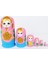 Ahşap Matruşka Bebek 7'li Set 1