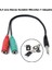 Kulaklık Mikrofon Speaker Y Splitter Çift Jack Çıkışlı Kablo 1