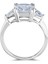 5,4 Carat Üç Taş Yüzük 3