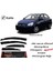 Hyundai Accent Era Sunplex Mugen Tip 4'Lü Cam Rüzgarlığı 1