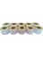 - 80x80 Termal Barkod Etiketi 10 Rulo 3.500 adet 1