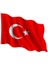 Türk Bayrağı Kumaş 50X75 Cm 1