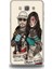 Samsung A8 Kılıf - Girl And Boy Tatto Desenli Arka Kapak 1