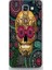 Samsung A9 Kılıf - Flowers Skull Desenli Arka Kapak 1