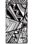 Turkcell T50 Kılıf - Black And White Desenli Arka Kapak 1