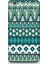 Turkcell T70 Kılıf - Green Pattern Desenli Arka Kapak 1
