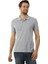 Lakos T-Shirt Polo Yaka Gri 1