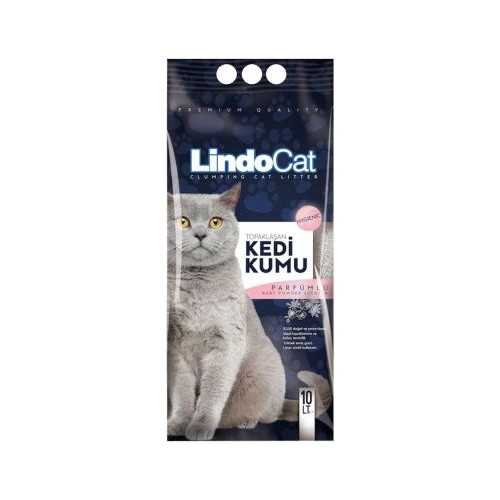 Lindo Cat Topaklaşan İnce Taneli Parfümlü Kedi Kumu 5LT Fiyatı