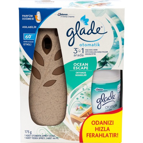 Glade Otomatik Sprey Sistem Ve Yedek Okyanus Sessiziği Fiyatı