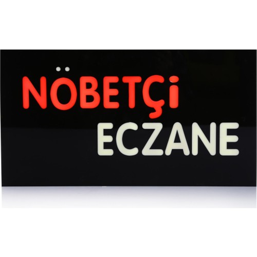 nobetci eczane yazili led tabela fiyati taksit secenekleri