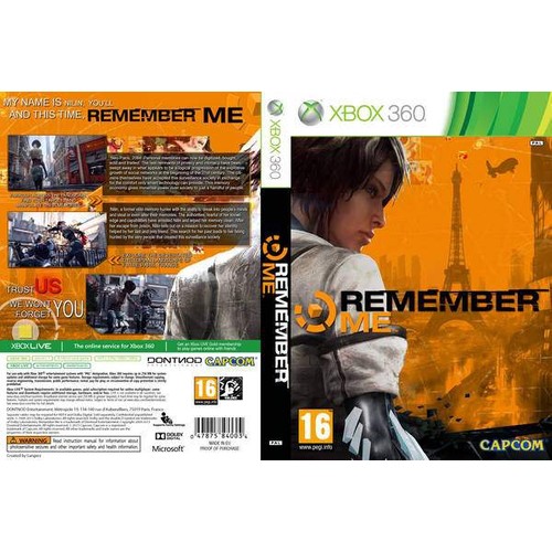 Remember Me Xbox 360 Fiyatı, Taksit Seçenekleri ile Satın Al