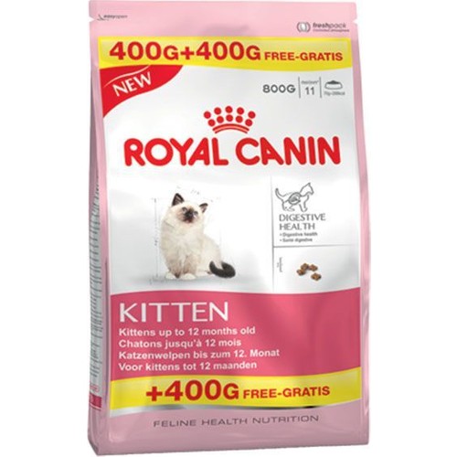 Royal Canin Kitten Yavru Kedi Mamasi 400+400 Gr Hediyeli Fiyatı