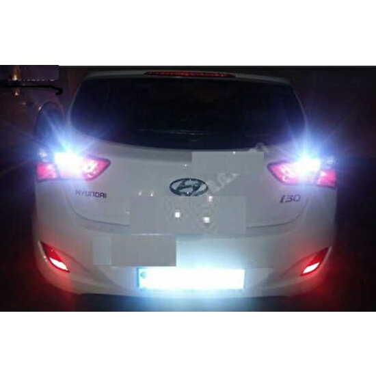 Hyundai İ30 2012-Ledli Geri Vites Stop Lambası Beyaz Led 2 Adet