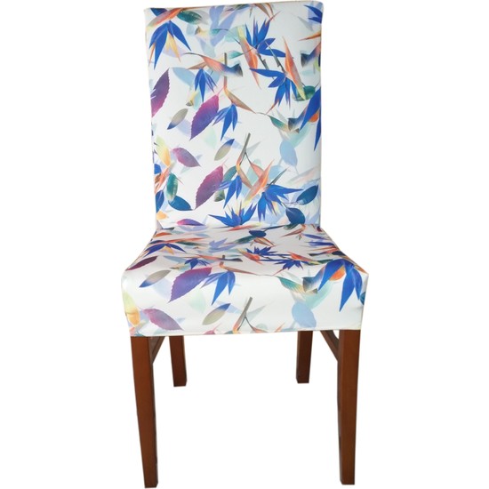 Akçağ Koltuk Örtüsü Likralı Desenli Sandalye Kılıfı Sarmaşık Fiyatı