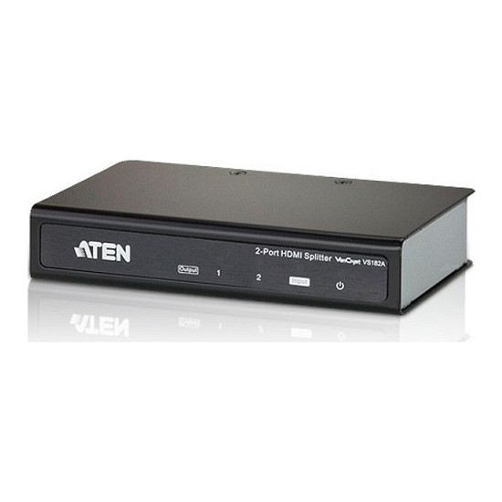 ATEN VS182A  2 Port 4K HDMI Çoklayıcı (2 Port 4K HDM Splitter)   Resim-1