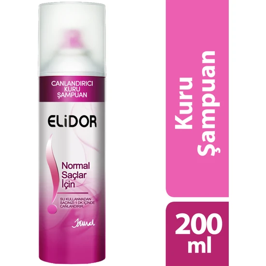 Elidor Kuru Şampuan Canlandırıcı Normal Saçlar için 200 Ml