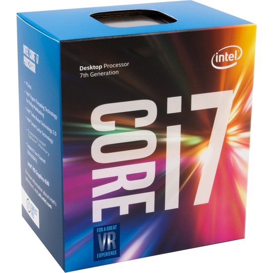Intel Kaby Lake Core i7 7700K 4.2GHz 8MB Cache LGA1151 İşlemci