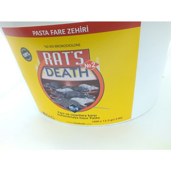 Rats Death Pasta Fare Zehiri 5Kg Fiyatı Taksit Seçenekleri