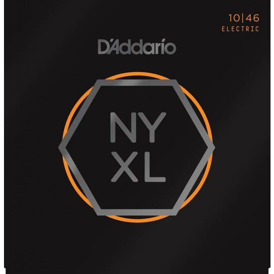 D'Addario NYXL1046 Nickel Wound Elektro Gitar Teli (10-46)